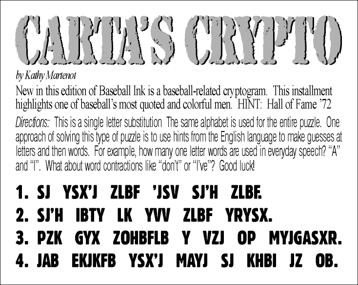 Carta's Crypto