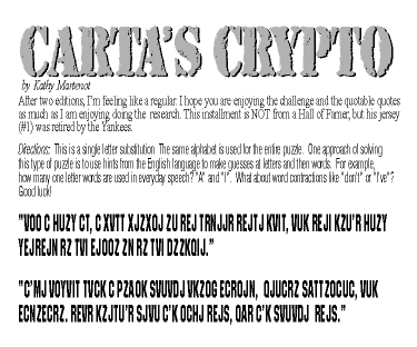 Carta's Crypto