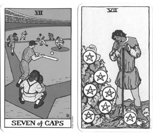 Seven of Caps Seven of Caps